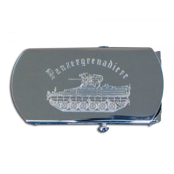Belt with Engraved Buckle Panzergrenadier
