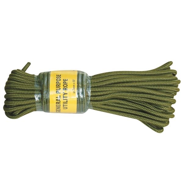 Commando rope olivgreen 7 mm
