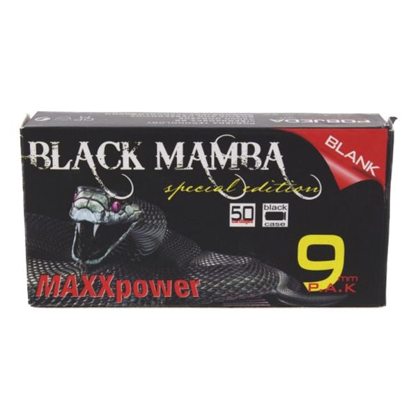 MaxxPower Blank Rounds Black Mamba Cal. 9mm