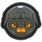 TacOpsGear 3D Patch PVC Tacticons No.23 SWAT Smiley Emoji