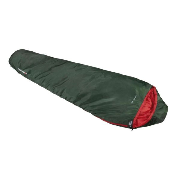 High Peak Lite Pak 1200 Sleeping Bag green red