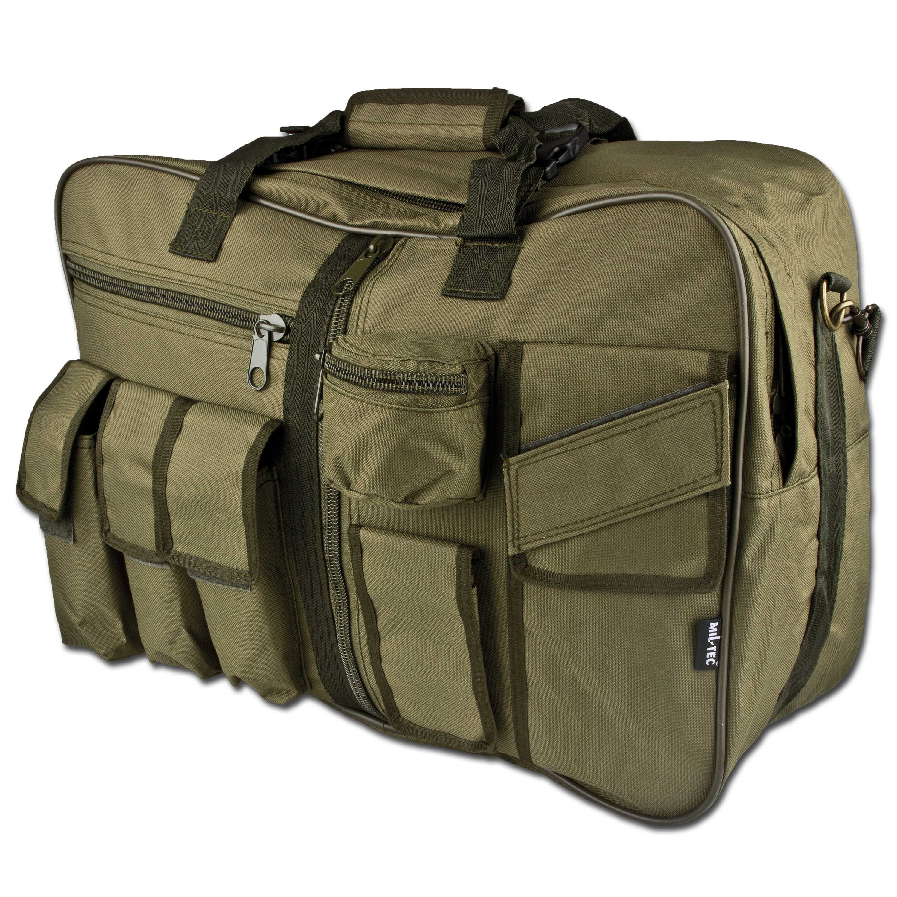 Purchase the Mil-Tec Cargo Bag olive green by ASMC