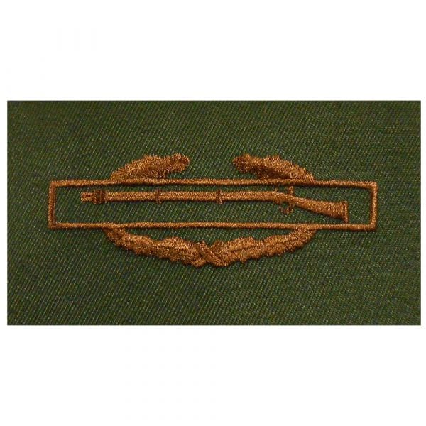Insignia US Combat Infantry Textile olive/bronze