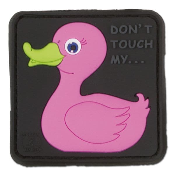 3D Patch Tactical Rubber Duck pink