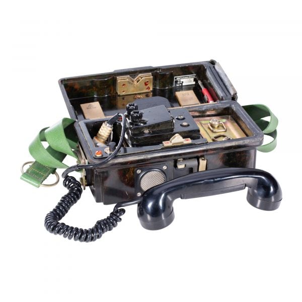 NVA Field Telephone with Accessories Like New