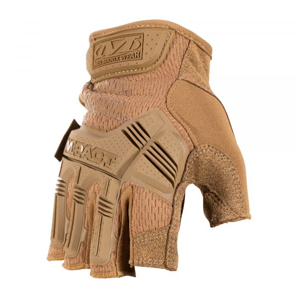 Mechanix Wear Half Finger Gloves M-Pact coyote
