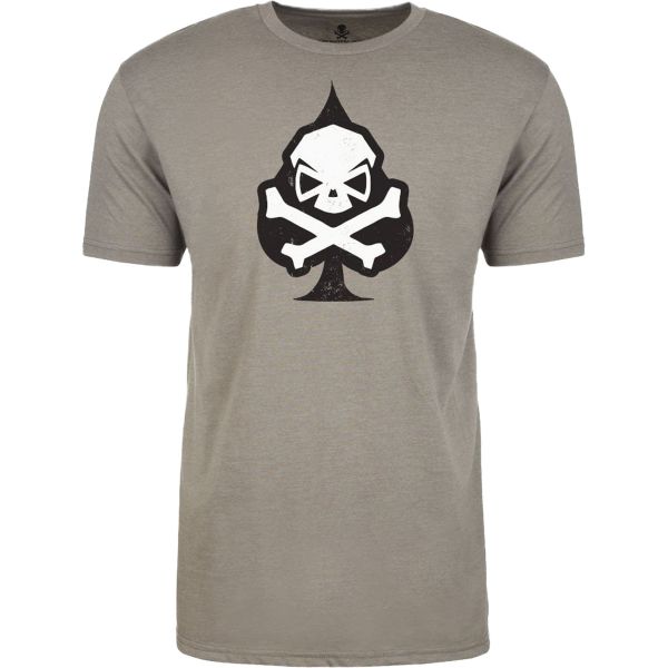 Pipe Hitters Union T-Shirt Ace of Spades gray