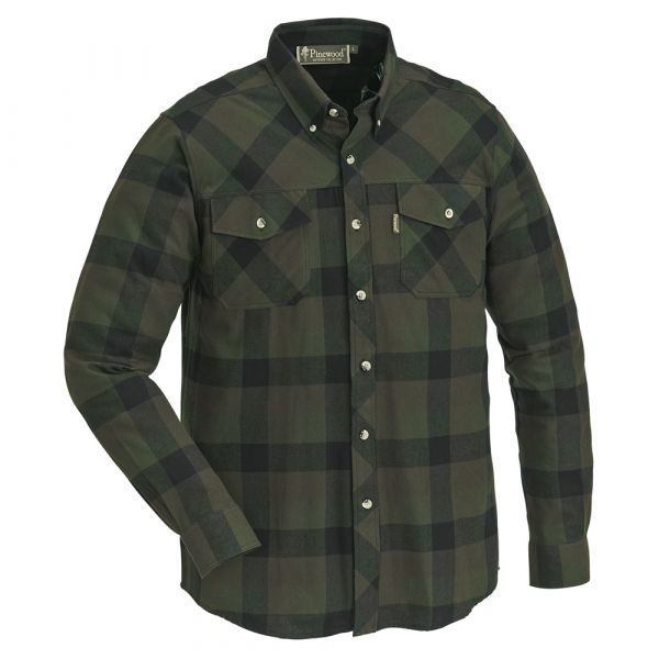 Pinewood Lumbo Shirt green-black