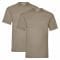 Fruit of the Loom T-Shirt Valueweight T 2-Pack khaki