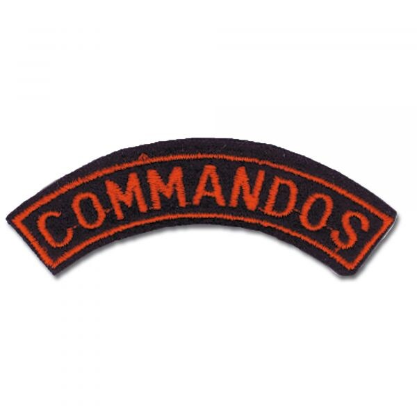 French Arm Tab Commandos red/black