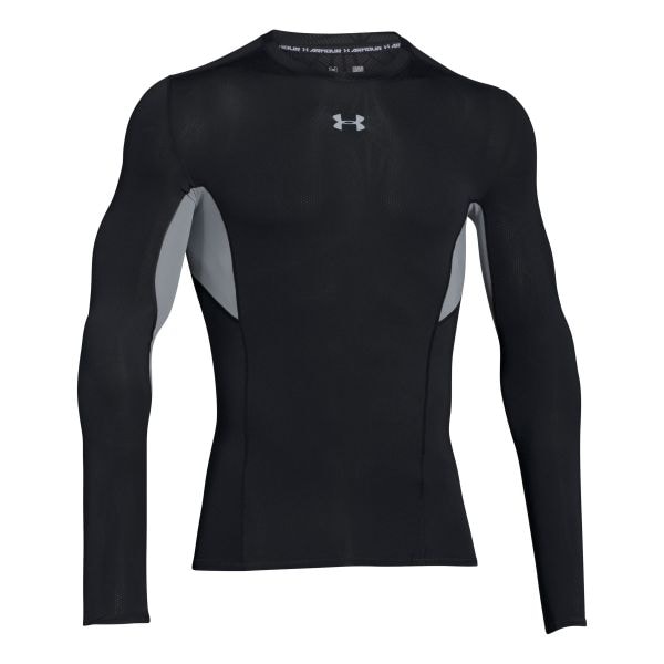 Under Armour Shirt Compression Long Sleeve black/gray