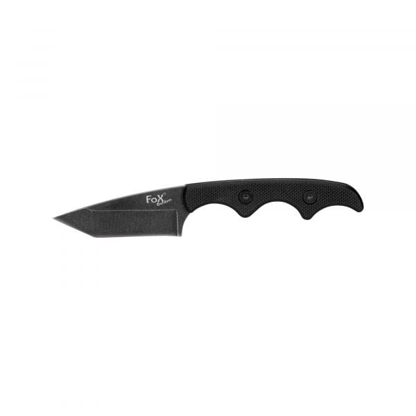 Fox Outdoor Neck Knife II black