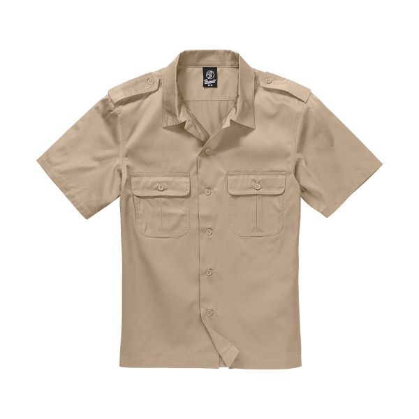 Brandit US Short Sleeve Shirt camel