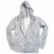 Zip-hood Sweatshirt gray