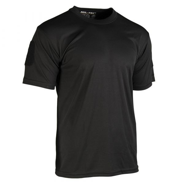 Mil-Tec T-Shirt Tactical Quickdry black