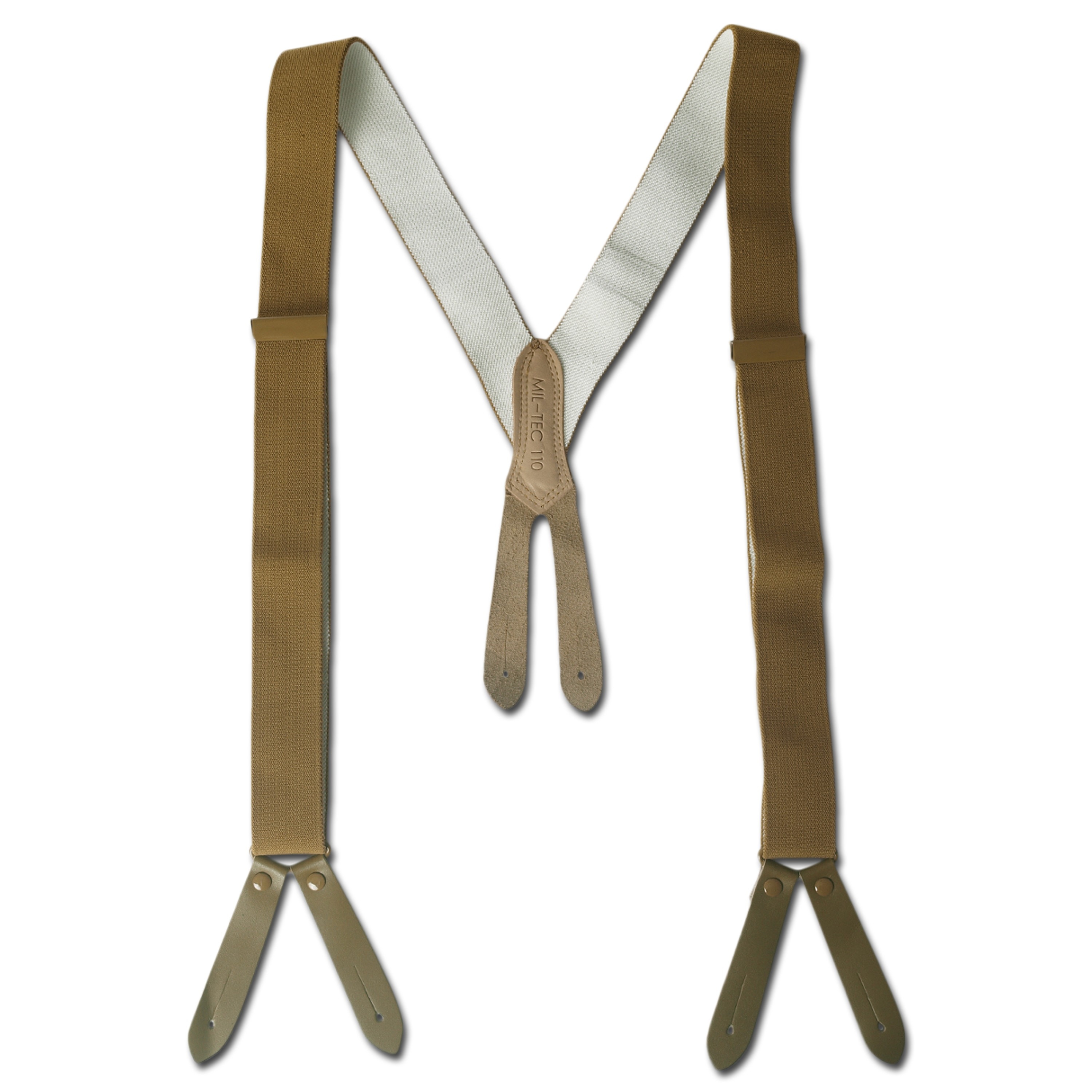 German Military Suspenders Mil-Tec | German Military Suspenders coyote | Suspenders | Accessories |