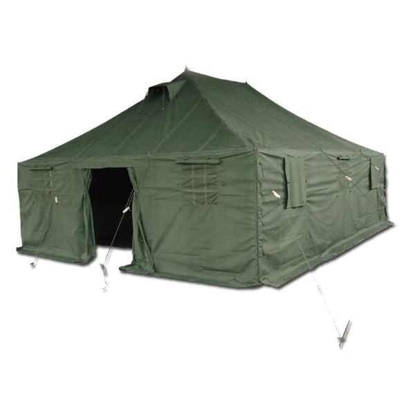 Six Mann Army Tent 6 Person Large Tent Team Bw German Army Olive New 