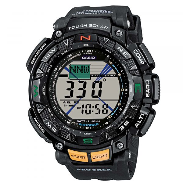 Casio Watch Pro Trek Saltoro Kangri PRG-240-1ER black