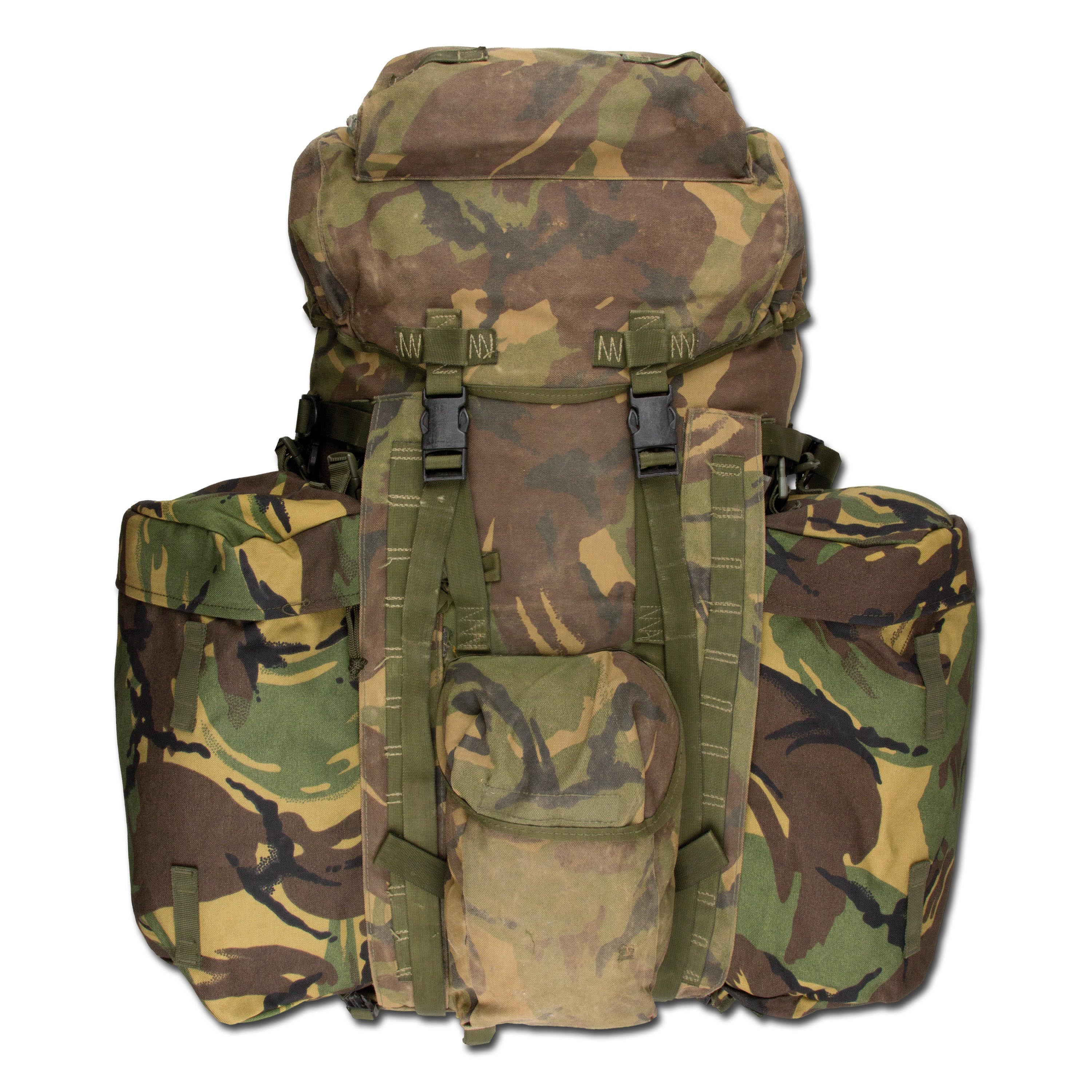 Rucksack groß Flecktarn Camouflage Soldat Militär Backpack Camo Grün Military 