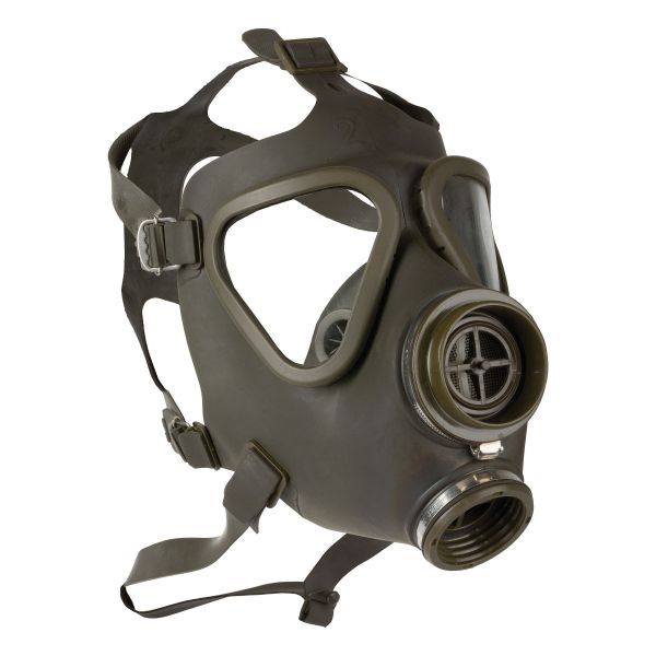BW Gas Mask without Filter Used