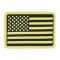 3D-Patch Hazard 4 USA Flag Left Glow in the Dark