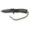 Mil-Tec One Hand Knife Paracord with Fire Starter camo