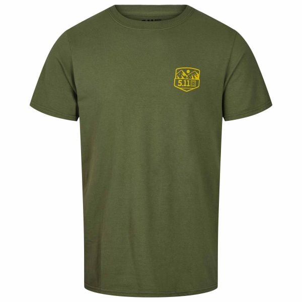 5.11 Women's T-Shirt Seek and Enjoy military green