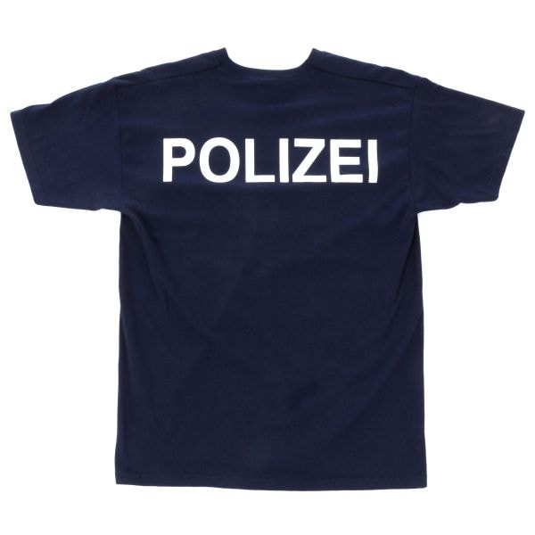 T-Shirt Polizei blue
