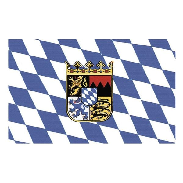 Flag Bavaria Coat of Arms