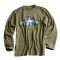 T-shirt Alpha Industries USAF Longsleeve olive