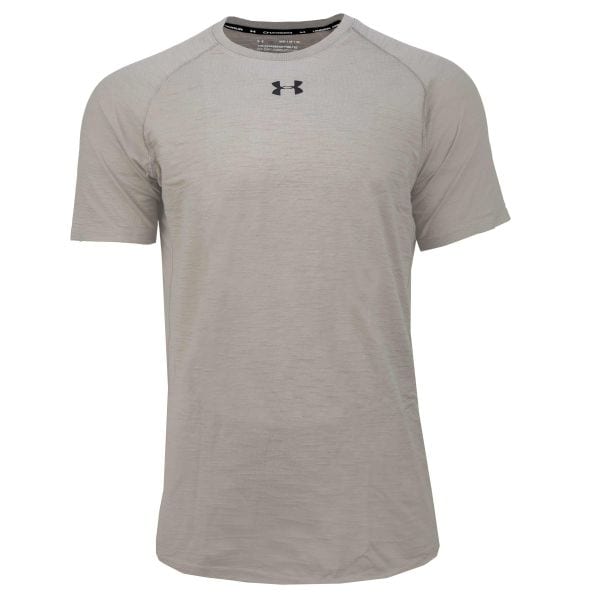 Under Armour Shirt Charged Cotton SS gravity green