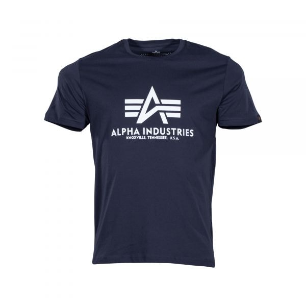 Alpha Industries T-Shirt Basic navy blue