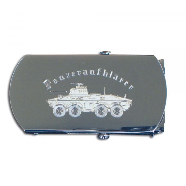 Belt with Engraved Buckle Panzeraufklärer