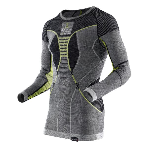 X-Bionic Shirt Long Sleeve Merino Fastflow gray