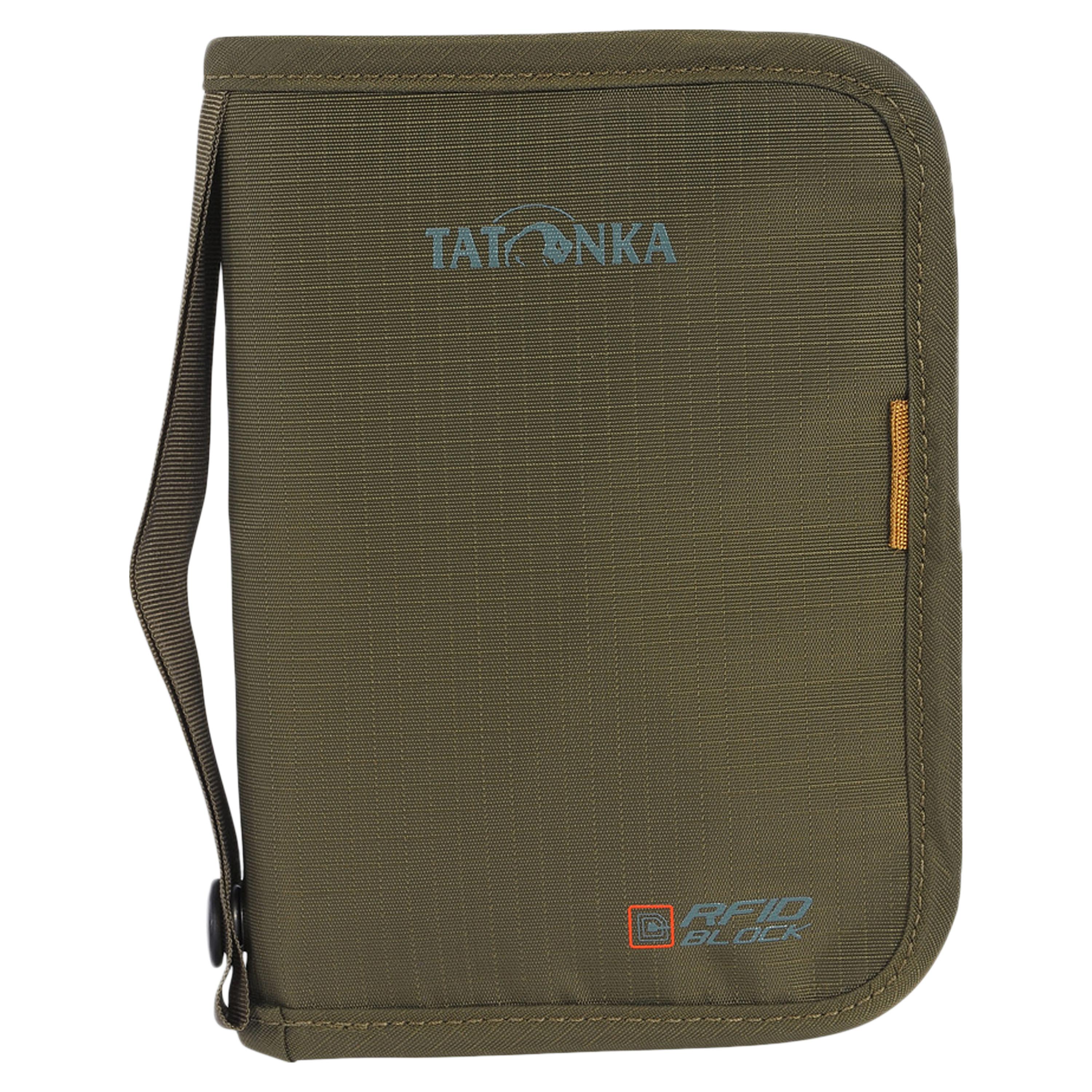 Tatonka check in RFID b verde oliva-mantos viaje bolsa con RFID ausleseschutz