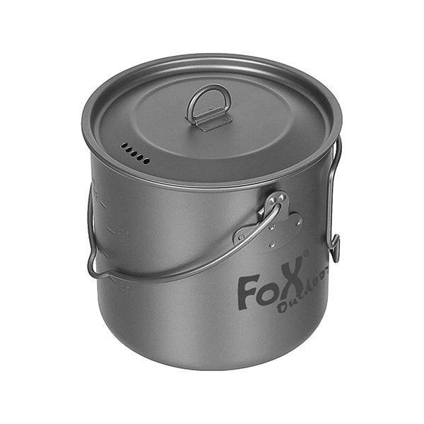 Fox Outdoor Pot Titanium Small 1.1 L