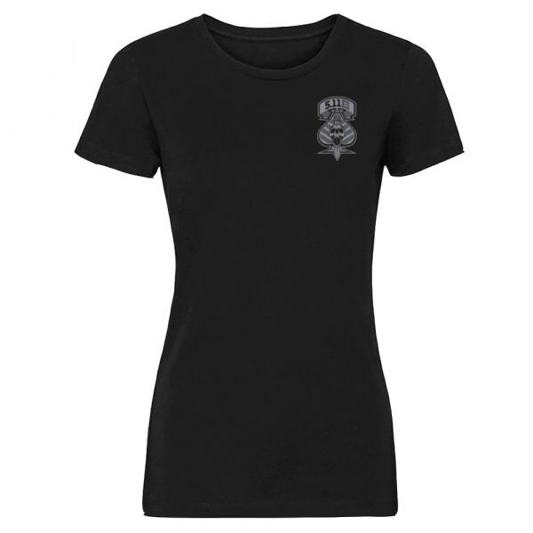 5.11 T-Shirt Ace Of Spades Womens black