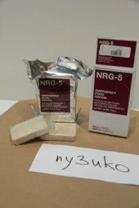 MSI nrg-5 barres énergétiques 500 G rations Emergency Food ration 11,25 €//kg