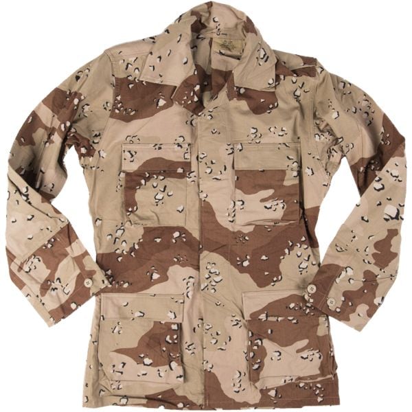 Used US BDU Blouse 6 Color Desert