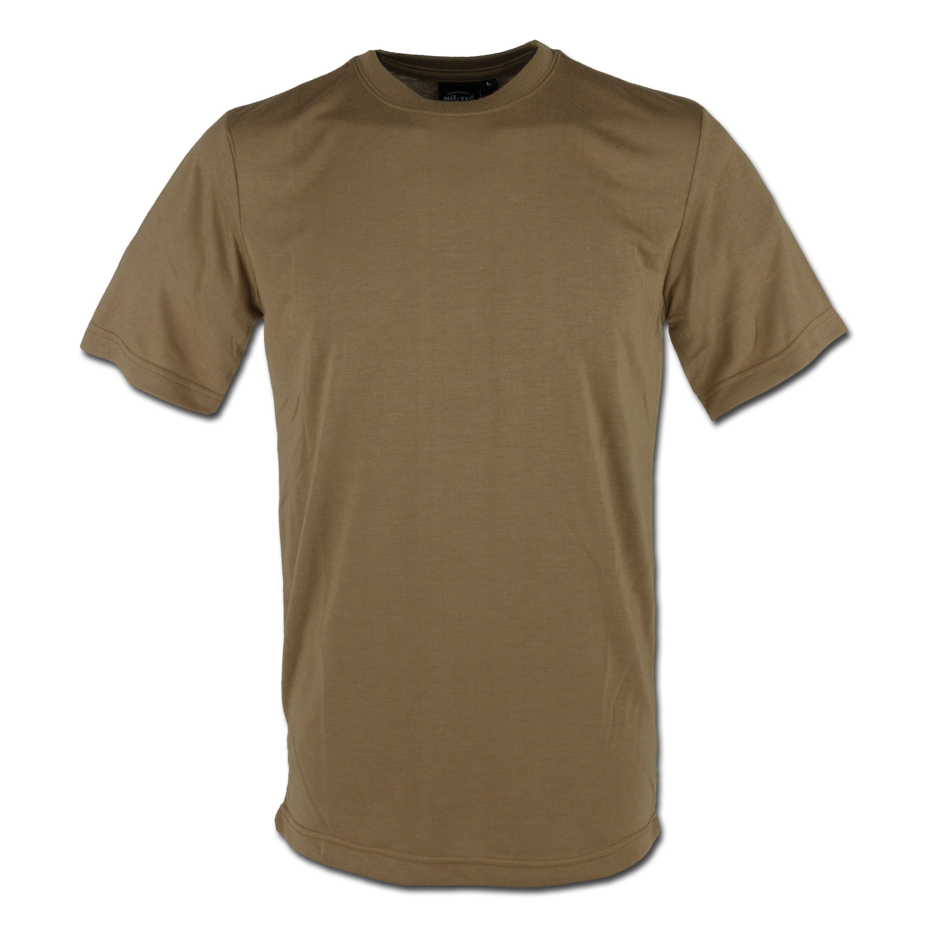 Purchase the Mil-Tec T-Shirt CoolMax coyote by ASMC