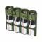 Battery Holder Powerpax SlimLine 4 x AA olive