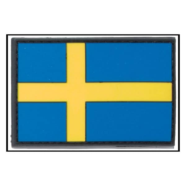 3D-Patch Flag Sweden