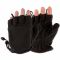 MFH Fleece Gloves black