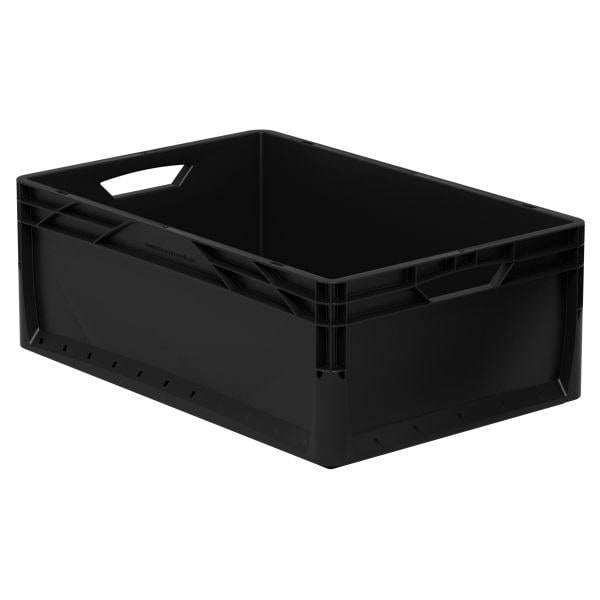 Surplus Systems Euronorm Box Solid Wall 60 x 40 x 22 cm black