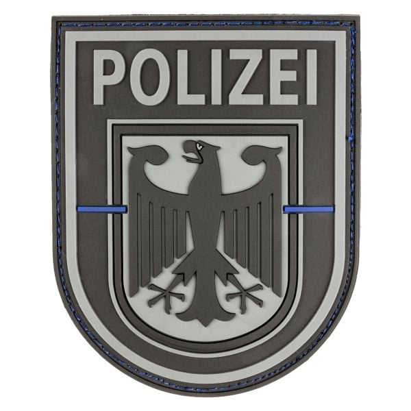 3D Patch Bundespolizei Thin Blue Line swat