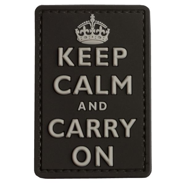 TAP 3D Patch Keep Calm and Carry On swat