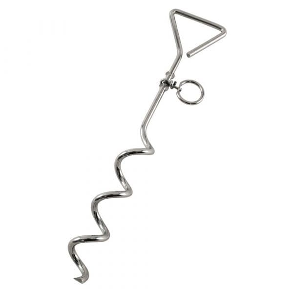 Outwell Spiral Dog Leash Peg silver