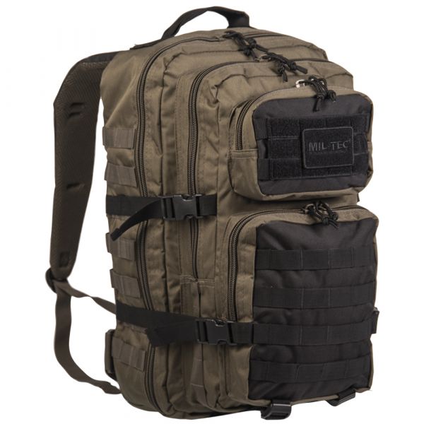 Mil-Tec Backpack US Assault Pack LG ranger green black