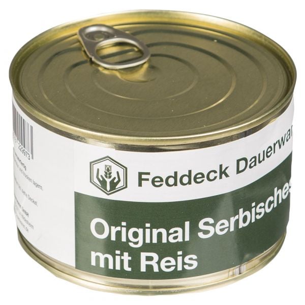 Canned Serbian Rice with Meat 400 g