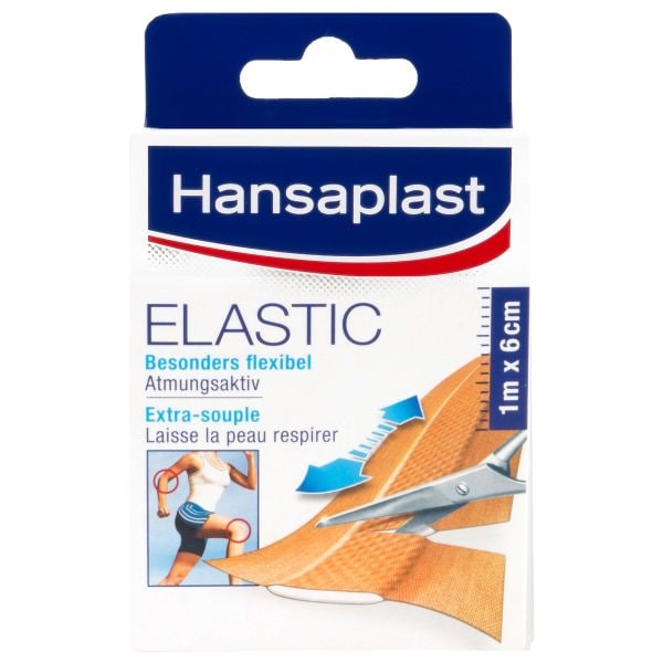 Hansaplast Bandage Elastic 1 m x 6 cm